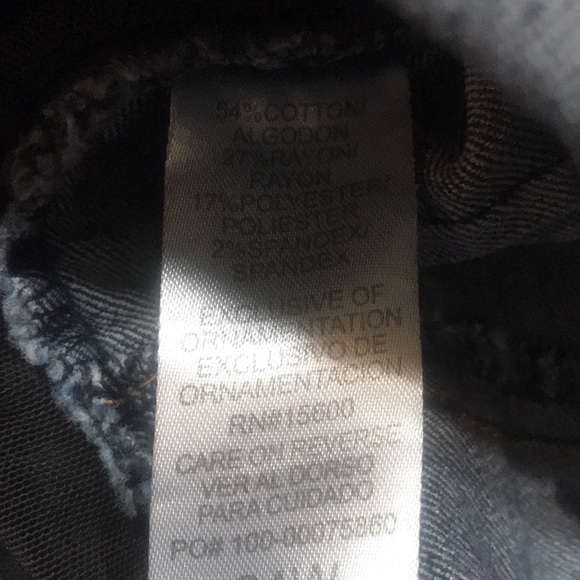 Democracy “ab” solution indigo Denim Ankle Skimmer Plus Jeans 24W - Picture 11 of 14